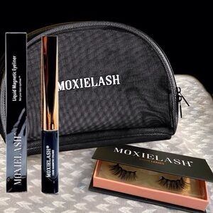 Moxie Lash Sassy Kit - Sassy Magnetic Mink Lashes, Bag & Magnetic Liner *BNIB!